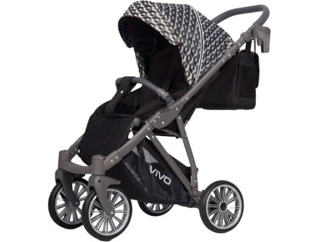 Carrinho de Bebé Individual  Vivo Carbon