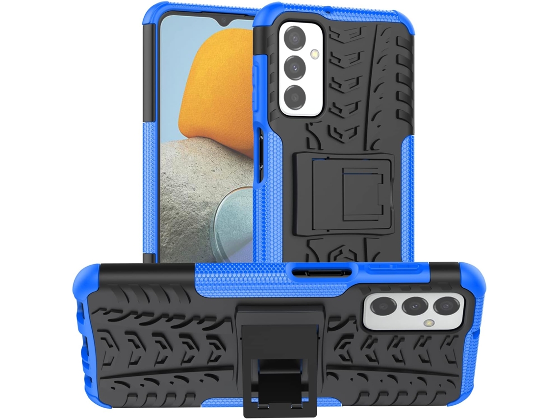 Capa Camada Proteção Antiarranhões para Samsung HONGWE. Anti-Choque Azul