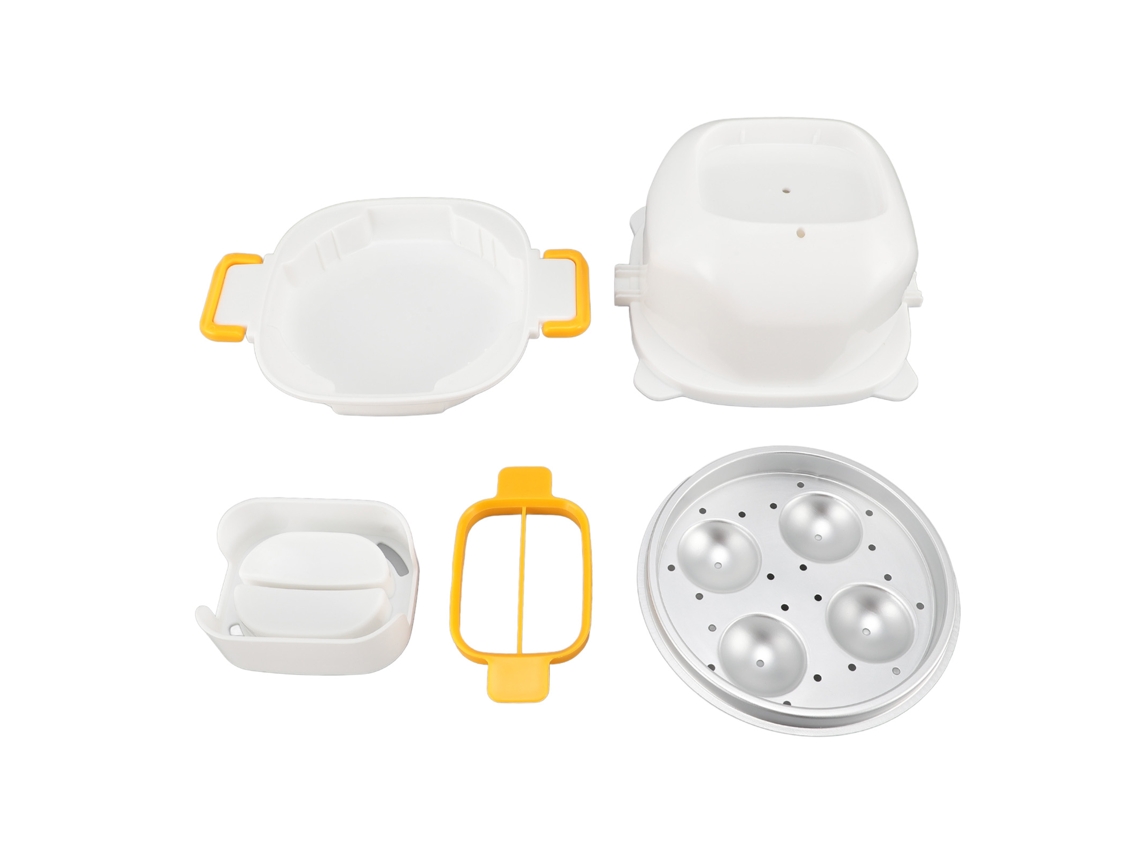 Xícara de ovo no microondas mini design versátil fácil de limpar conjunto de 2 S/MARCA