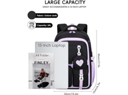 Mochila Infantil, Feminina, Aulas