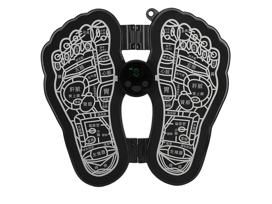 Massageador De Pés Ems Com Pulso Para Alívio Dores Musculares Em Casa, Fisioterapia, Tipo Bateria.