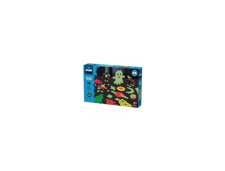 Mini Kit de Criação 360 Peças Fosforescentes Plus Plus Elmex