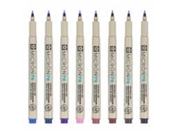 Marcador Pigma Micron SAKURA Ponta Plástico 0,4-0,5Mm Bordeaux