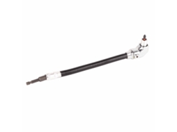 Haste Extensora Para Parafusadeira Elétrica, Eixo Flexível, Conexão Para Broca. Aquaforge