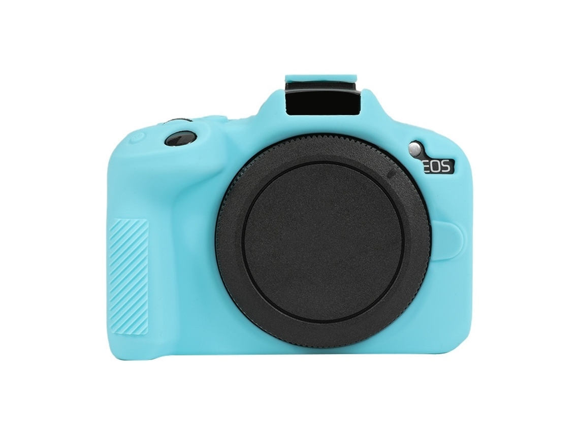 Lurelia Capa Silicone Para Canon Eos R50, Encaixe Preciso, Cor Azul Celeste