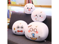 Boneco de Pelúcia Emoji Engraçado em Forma de Dango para Decoração de Casa e Presente CHABERLU