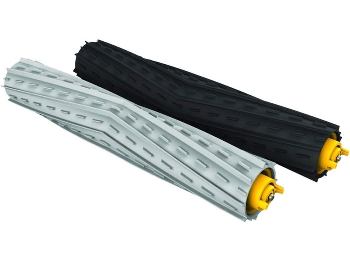 Kit De Rolos Extratores Compatíveis Com Roomba 800 E 900. Conjunto Escovas Centrais Borracha. Peças Reposição Qualidade.*