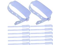 Pulseiras De Identificação Médica Para Pacientes Hospitalizados, 100 Unidades Em Pvc, Com Escrita Personalizável, Para