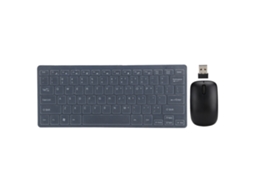 Lurelia Conjunto Teclado E Rato K03, Sem Fios, 2.4g, Antiderrapante, Compacto, Abs, Windows, Android