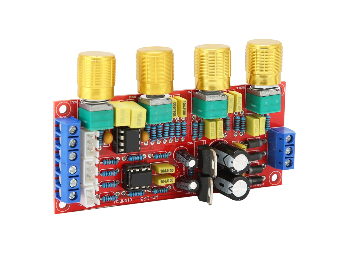 Módulo Preamplificador de Áudio HiFi com Controle de Volume