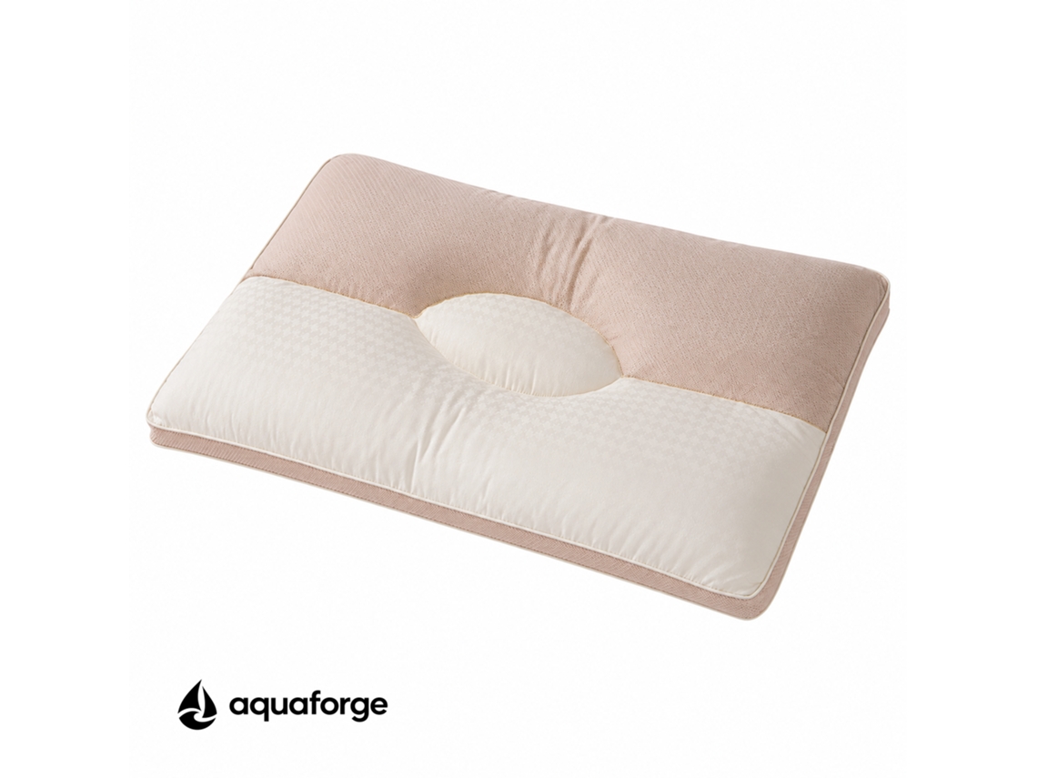 Almofada Cervical Ergonómica Algodão 48 X 74 Cm