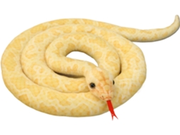Cobra De Pelúcia, 19 Cm Comprimento, Píton Brinquedo Realista, Macio,