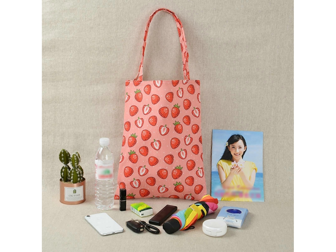 Sacola de Compras Reutilizável, Resistente, em Linho, Grande, Dobrável e Lavável. GOKOCO