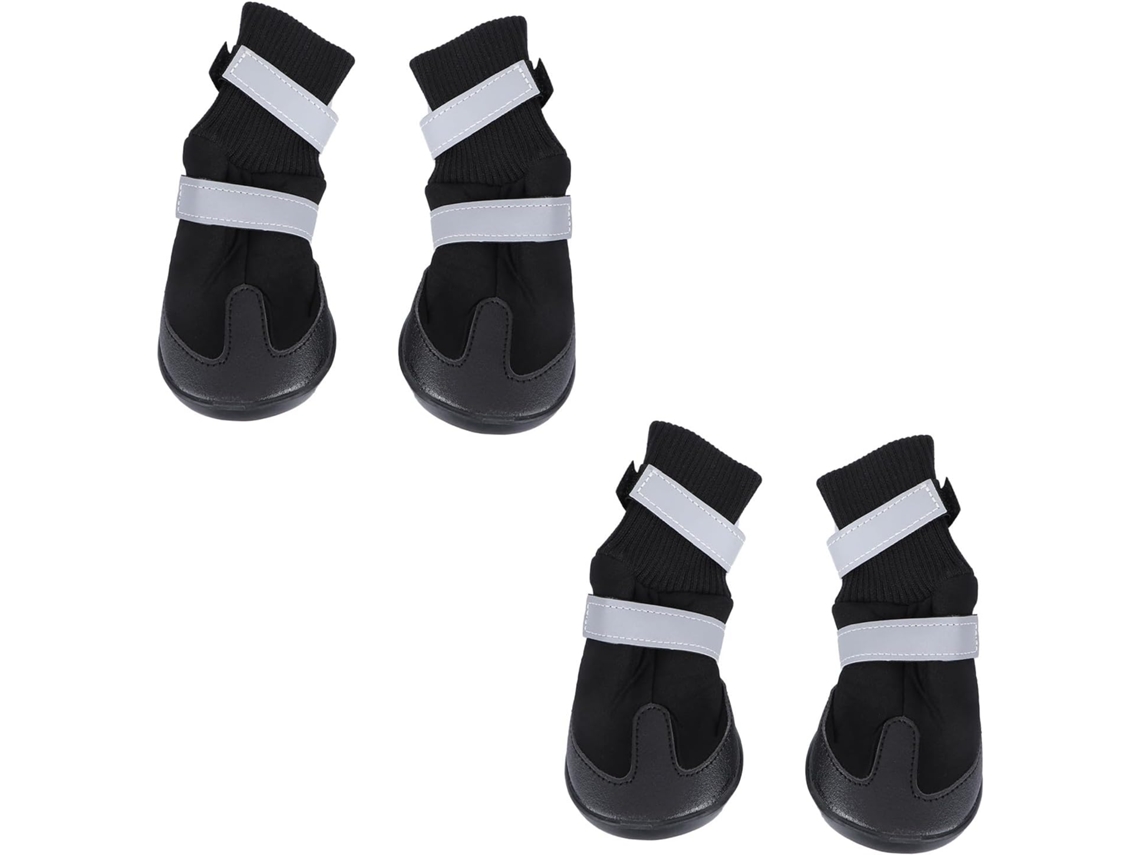 Conjunto De 4-botas Impermeáveis E Resistentes Cães Porte Médio Grande Popetpop Botas Quentes