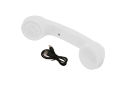 Receptor Sem Fio Bluetooth LAXISCREED Branco Antirradição