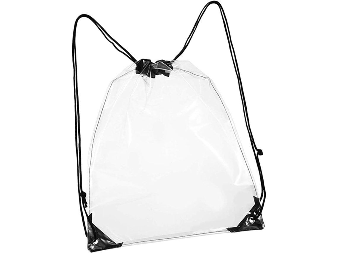 Mochila transparente com cordão SFUSHOS
