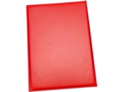 Estojo De Couro Vermelho, Protetor Para Diplomas E Certificados, Ideal Para Escritório E Escola.