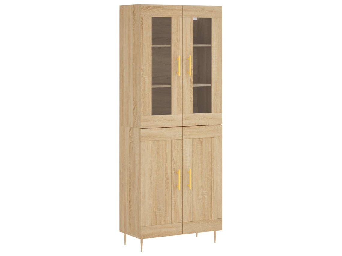 Highboard, Highboards Vidaxl Marrom Madeira Processada (n/a)
