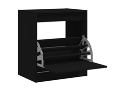 Sapateira 60x42x69 Cm Derivados de Madeira Preto MAISON EXCLUSIVE