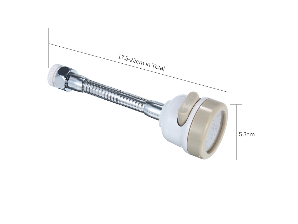 Cabeça De Torneira Rotativa 360° Anti Spray 3 Modos