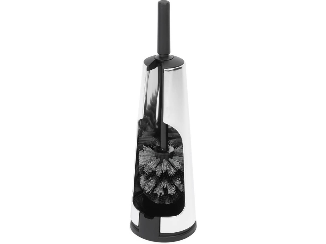Suporte com Piaçaba BRABANTIA 414640 Inox (Brilhante - 1,25 kg - 12,5 x 12,5 x 43 cm - Garantia: 10 Anos)
