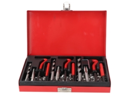 Kit de Reparo de Rosca com Parafusos Bobinados, Broca e Chave Hexagonal 88pcs | S/MARCA