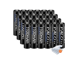 Baterias Recarregáveis Aaa, Capacidade De 1100mah, Tecnologia Ni Mh,24pcs Bateria Aaa Oem
