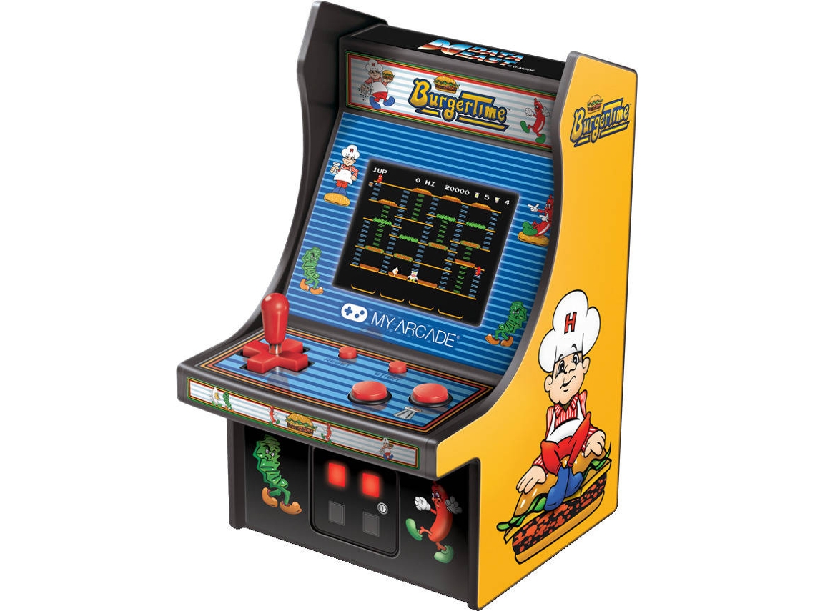 Consola Retro MY ARCADE Micro Player Burger Time (Multicor)