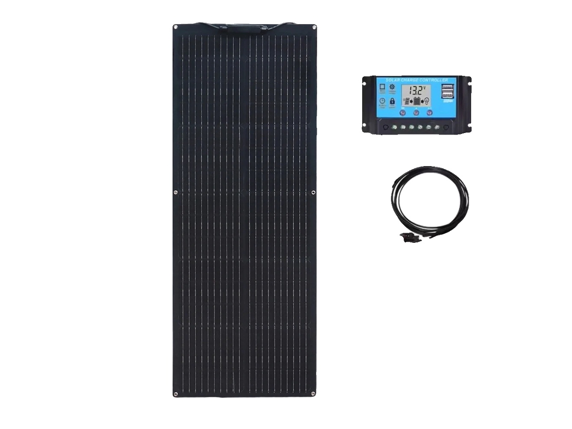 Painel Solar, Alta Eficiência, Design Flexível, 95w 12v Kit A Oem