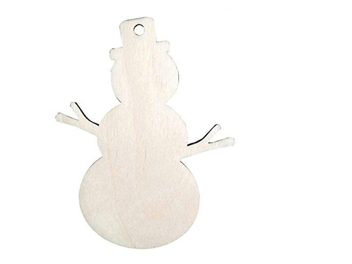 10Pcs Placas de Madeira para Árvore de Natal ALLINLESS