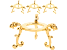 Suporte De Metal Para Esferas Cristal Mikikit, Conjunto De 4 Peças, Ideal Para Decoração De Casa