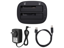 Orico 6228 Caixa De Disco Rígido Móvel Usb3.0 Leitor De Disco Duplo Com Função De Cópia