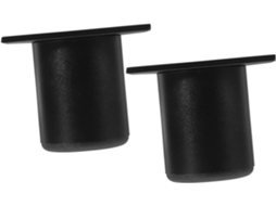 Conjunto De 2 Pés Ajustáveis Para Móveis, Em Liga De Alumínio Maciço, Ideais Para Armários De Tv E Cômodas