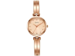 Gusshious Pulse Watches Relógio Elegante Feminino-ouro Rosa Preto B