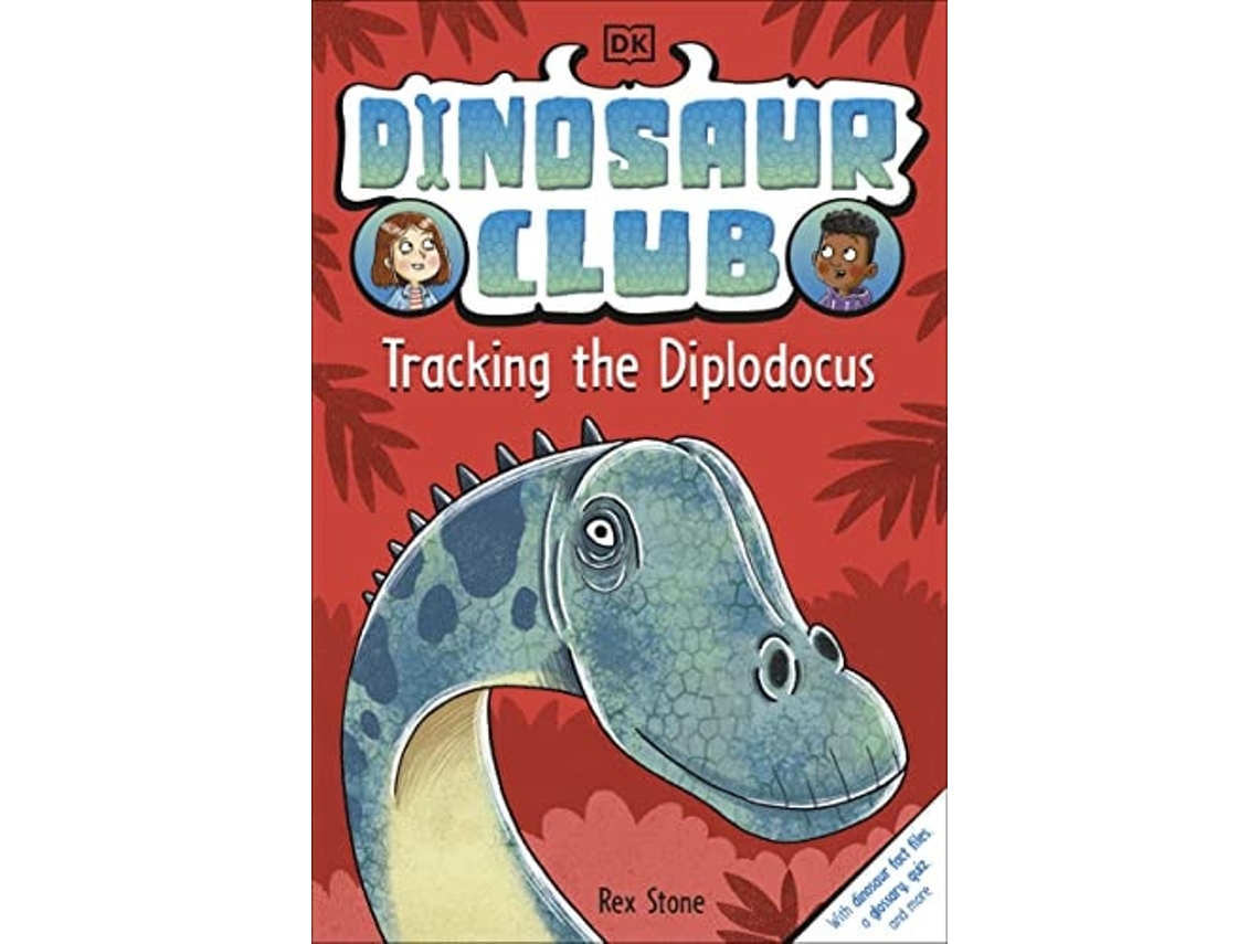 Livro Dinosaur Club Tracking The Diplodocus de Rex Stone (Inglês)