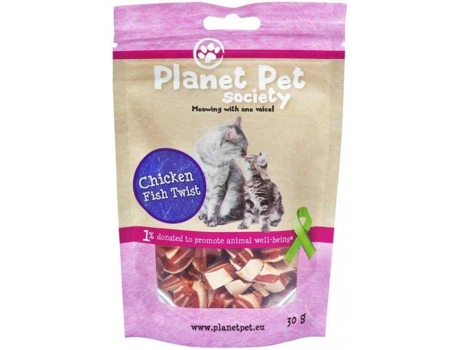 Snack para Gatos  (30g - Sabor: Frango e Peixe)