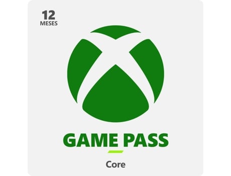 Cartão MICROSOFT Xbox game Pass Core 12M (Formato Digital)