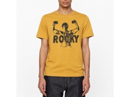 Rockinstone Rocky Movie Classic Rocky Movie Solid Ginger Adult T-shirt Size:m