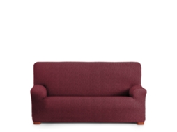 Capa para Sofá Bielástica Adaptável Roc 4 Lugares 210-290 Cm Marrom VIPALIA