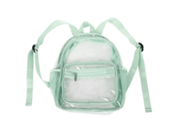 Mochila De Estudante Em Pvc Transparente À Prova Dágua, Espaçosa E Com Alças Ajustáveis. Olysi Shop
