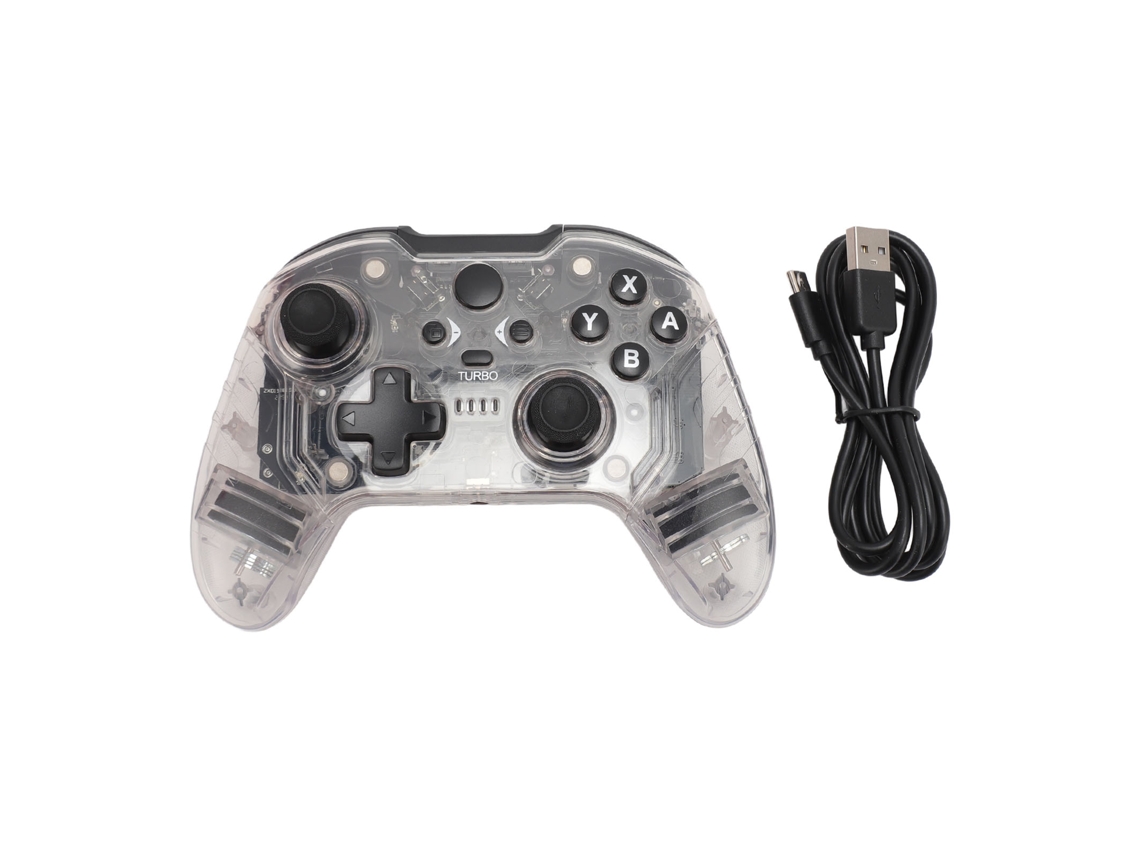 Controle Profissional Sem Fio EOOCOO, para Switch/lite, suporte wake up e vibração