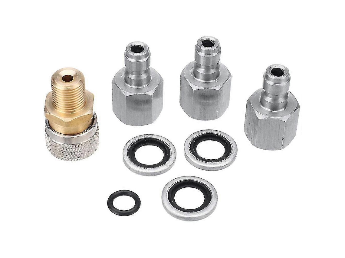 Adaptador De Ligação, 1/8 Polegadas, Em Aço Inoxidável, Engate Rápido, Para Ligação, Montagem E Manutenção