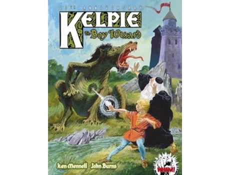Livro Kelpie the Boy Wizard de Ken Mennell (Inglês)