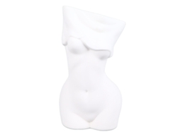 Vaso Cerámico Decorativo de Curvas Femininas para Hogar, Dormitorio, Sala de Estar Y Oficina