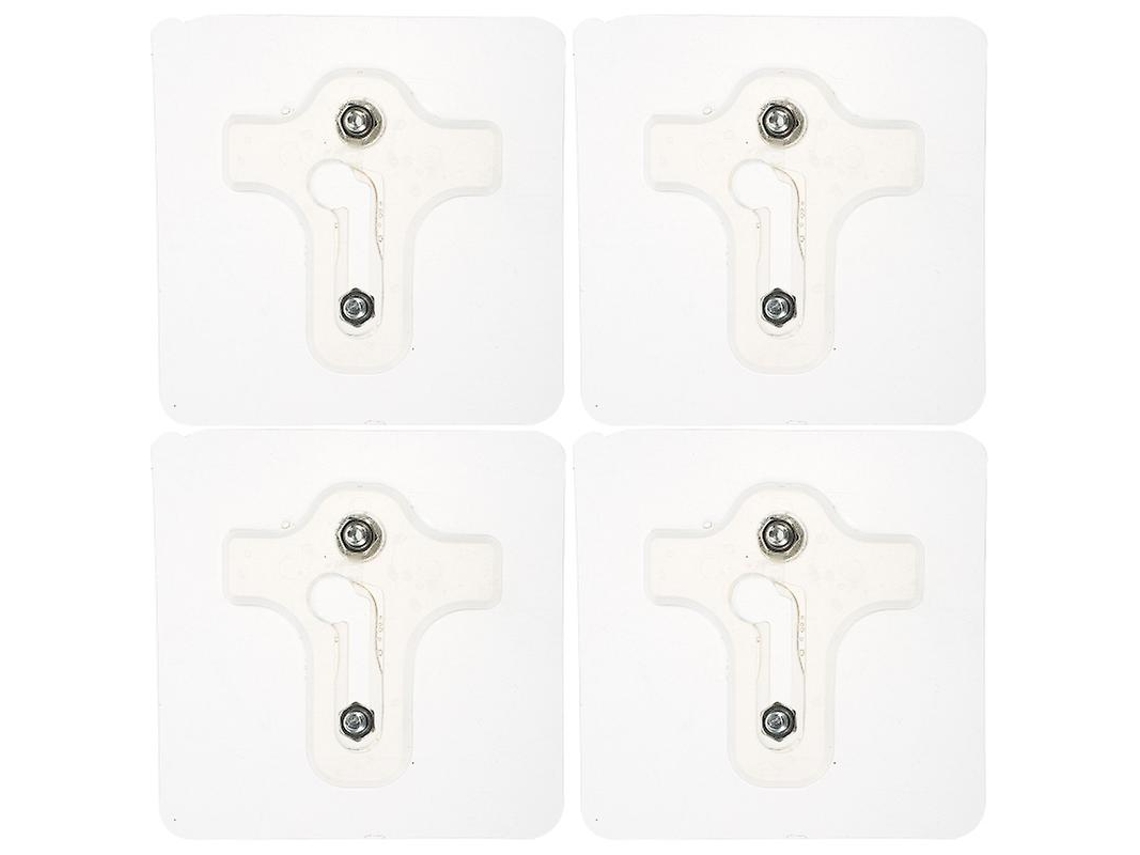 4 Unidades de Gancho Adesivo para Unhas ALLINLESS