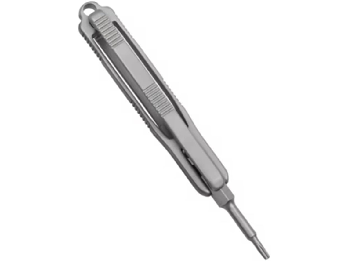 Chave De Fenda Torx Em Liga Titânio Com Ventosa Magnética E Extensão Para A Palma Da Mão