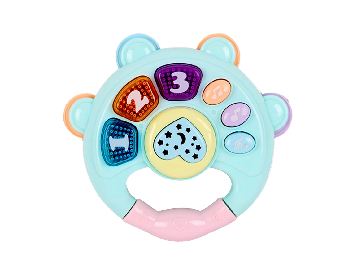 Mali maraca Bebê 0 1 Ano Brinquedo Musical Educativo Infantil Rattle Bell Verde