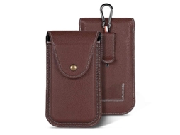 Bolsa De Cintura Em Pu Para Celular De 6,7 Polegadas