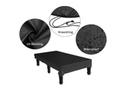 Capa para Mesa de Sinuca Bilhar 8ft Impermeável Tecido Oxford 210d Resistente Uv com Cordão de Fecho | S/MARCA