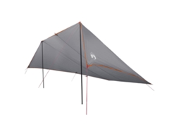 Conjunto 1.0 Barraca De Camping Vidaxl Cinzento Poliéster (518 X 580 X 215 Cm)